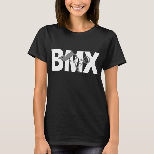 Camiseta BMX Bicicleta estilo libre (Anverso)