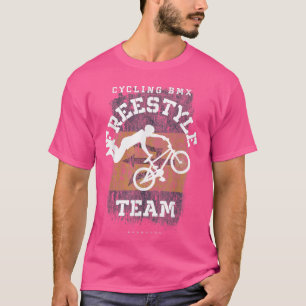 Camiseta BMX Bicicleta estilo libre Bandera Barbados Ciclis