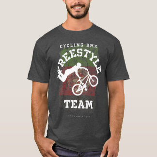 Camiseta BMX Bicicleta estilo libre Bandera de Afganistán C