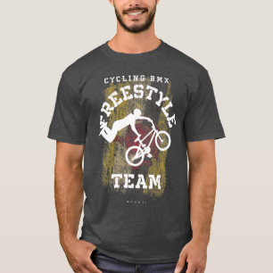 Camiseta BMX Bicicleta estilo libre Bandera de Brunéi Cicli