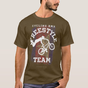 Camiseta BMX Bicicleta estilo libre Bandera de Camboya Cicl