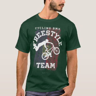 Camiseta BMX Bicicleta estilo libre Bandera de Haití Ciclis
