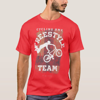Camiseta BMX Bicicleta estilo libre Bandera Finlandia Cicli