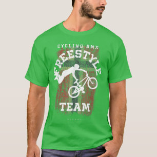 Camiseta BMX Bicicleta estilo libre Bandera Noruega Ciclism