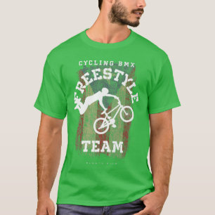 Camiseta BMX Bicicleta estilo libre Bandera Puerto Rico Cic