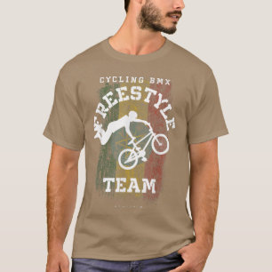 Camiseta BMX Bicicleta estilo libre Etiopía Bandera Ciclism