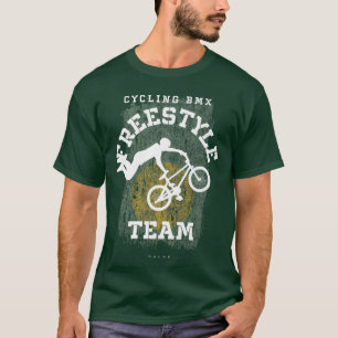 Camiseta BMX Bicicleta estilo libre Palau Bandera Ciclismo 