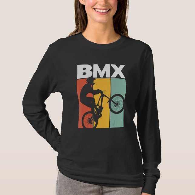 Camiseta Bmx Bicicleta Motocross Sport Bmx Race Racer Me (Anverso)