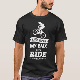 Camiseta BMX Bicicletas Carreras