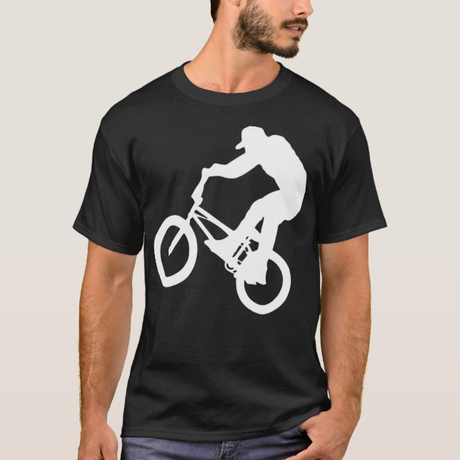 Camiseta BMX BICYCLE adrenalina biker (Anverso)
