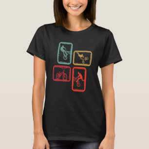 Camiseta BMX Bicycle Tricks Niños de edad masculina BMX Bic