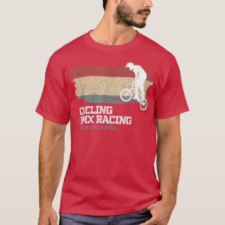 Camiseta BMX Bike Bandera Holandesa Carreras ciclista BM
