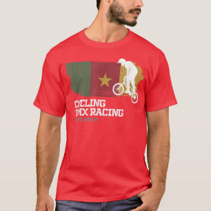 Camiseta BMX Bike Cameroon Flag Ciclismo Carreras BMX 3