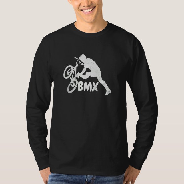 Camiseta Bmx Bike Carreras Racers Mat de la familia Bicicle (Anverso)