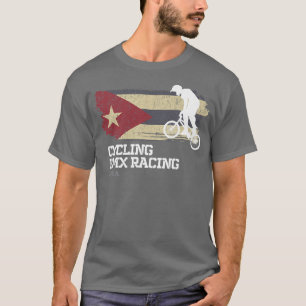 Camiseta BMX Bike Cuba Flag Ciclismo Carreras BMX 267