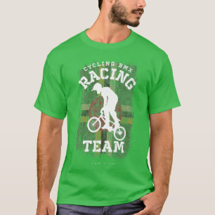 Camiseta BMX Bike Dominica Bandera Ciclismo Carreras BMX
