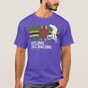 Camiseta BMX Bike Dominica Bandera Ciclismo Carreras BMX