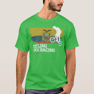 Camiseta BMX Bike Ecuador Bandera Ciclismo Carreras BMX 2