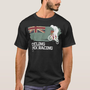 Camiseta BMX Bike Fiji Flag Ciclismo Carreras BMX346