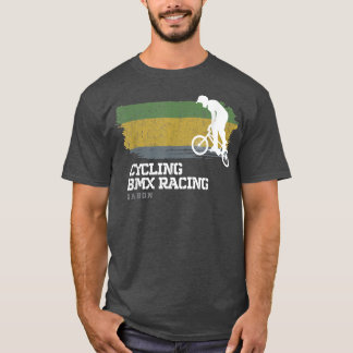 Camiseta BMX Bike Gabon Flag Biking Ciclismo Carreras BMX