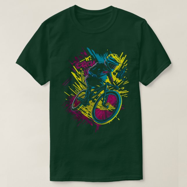 CAMISETA BMX BIKE LOVER (Diseño del anverso)