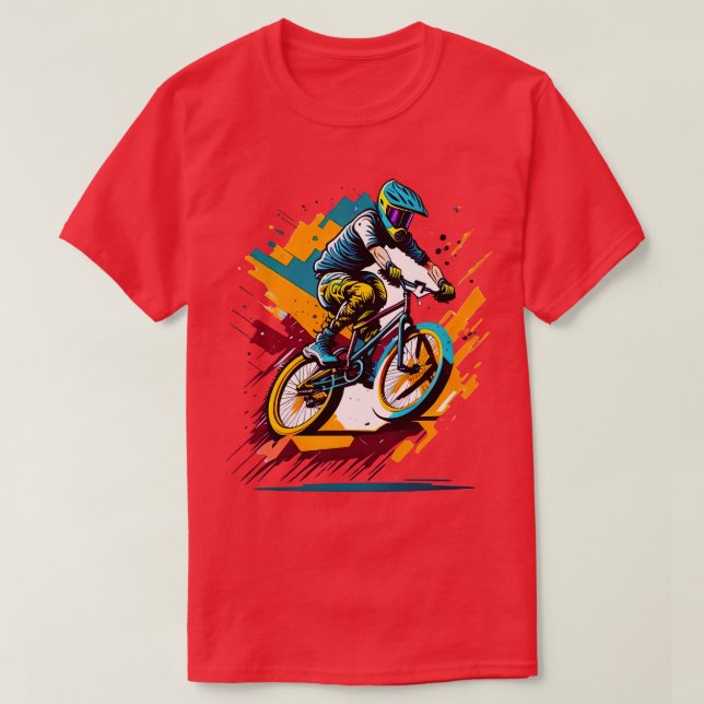 CAMISETA BMX BIKE LOVER 1 (Diseño del anverso)