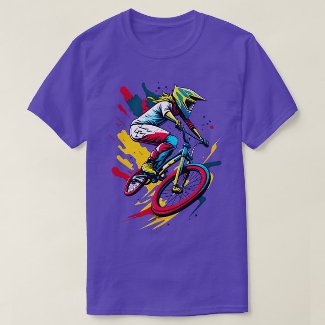 CAMISETA BMX BIKE LOVER 6 (Diseño del anverso)