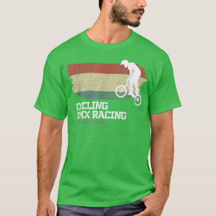 Camiseta BMX Bike Luxemburgo Bandera Ciclismo Carreras BMX