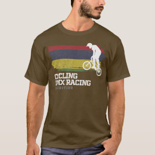 Camiseta BMX Bike Mauricio Bandera Ciclismo Carreras BMX