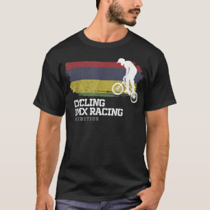 Camiseta BMX Bike Mauricio Bandera Ciclismo Carreras BMX