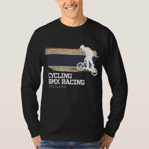Camiseta BMX Bike Thailand Flag Ciclismo Carreras BMX