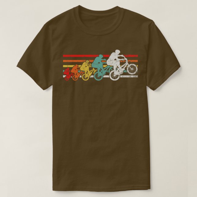 Camiseta Bmx Biking Vintage (Diseño del anverso)