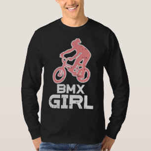 Camiseta BMX Chica Bicicleta Cute Bicicleta Bicicleta Bicic