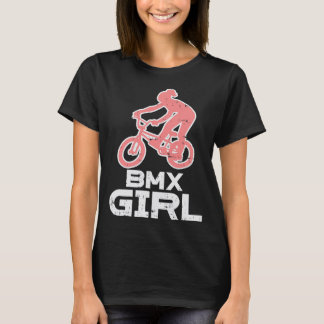 Camiseta BMX Chica Bicicleta Cute Bicicleta Bicicleta Bicic