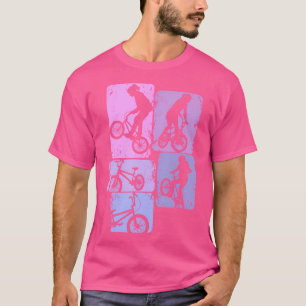 Camiseta Bmx Chica Bicicletas Chicas de Carreras de rocas