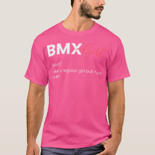 Camiseta Bmx Chica Cyclist Bmx Bike
