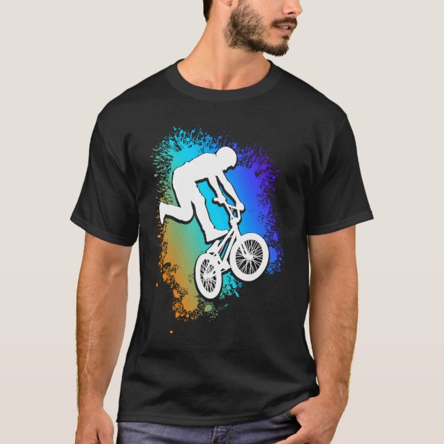 Camiseta BMX ciclismo niños bicicleta MTB BMX (Anverso)