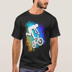 Camiseta BMX ciclismo niños bicicleta MTB BMX