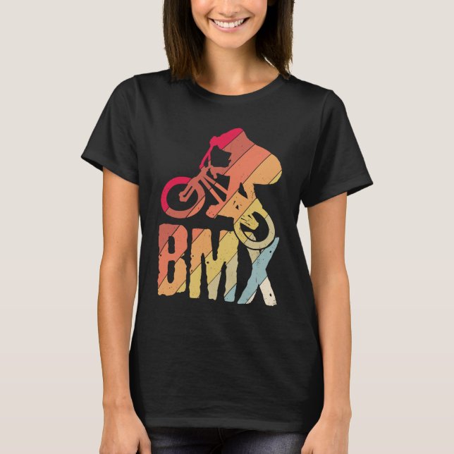 Camiseta BMX cycling bike  retro bike MTB BMX  4 (Anverso)