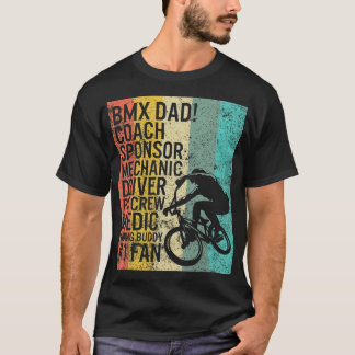 Camiseta BMX Dad Coach Medic Ridy Buddy 1 Fan Padres