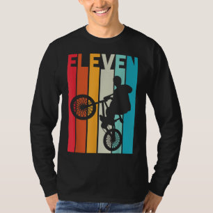 Camiseta BMX de 11 años Regalo de cumpleaños Fiesta niños D