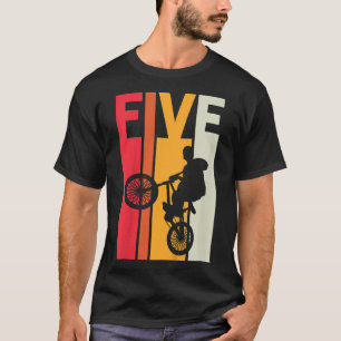 Camiseta BMX de 5 años Regalo de cumpleaños Fiesta niños Di