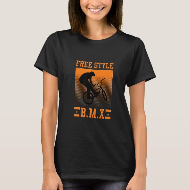 Camiseta Bmx de estilo libre (Anverso)