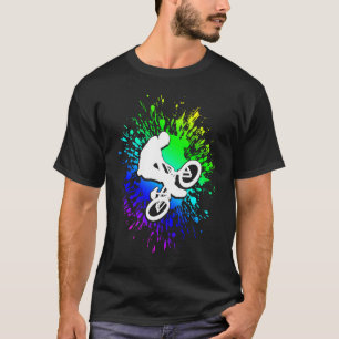 Camiseta BMX de fanáticos de la bicicleta BMX BMX BTB biker