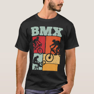 Camiseta BMX de fanáticos de la bicicleta de color BMX MTB 