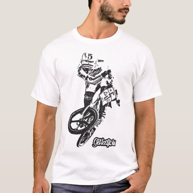 Camiseta bmx de la vieja escuela (Anverso)
