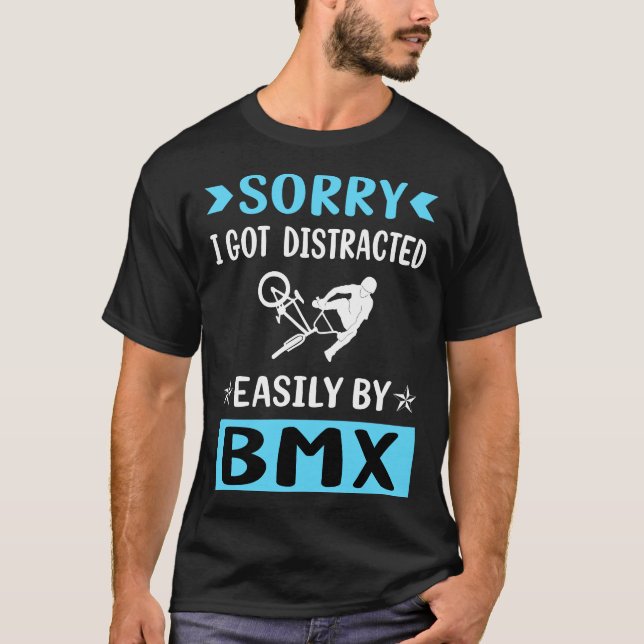 Camiseta BMX distrado (Anverso)