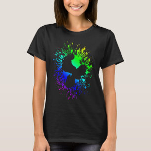 Camiseta BMX en color fanáticos de la bicicleta ciclista BM
