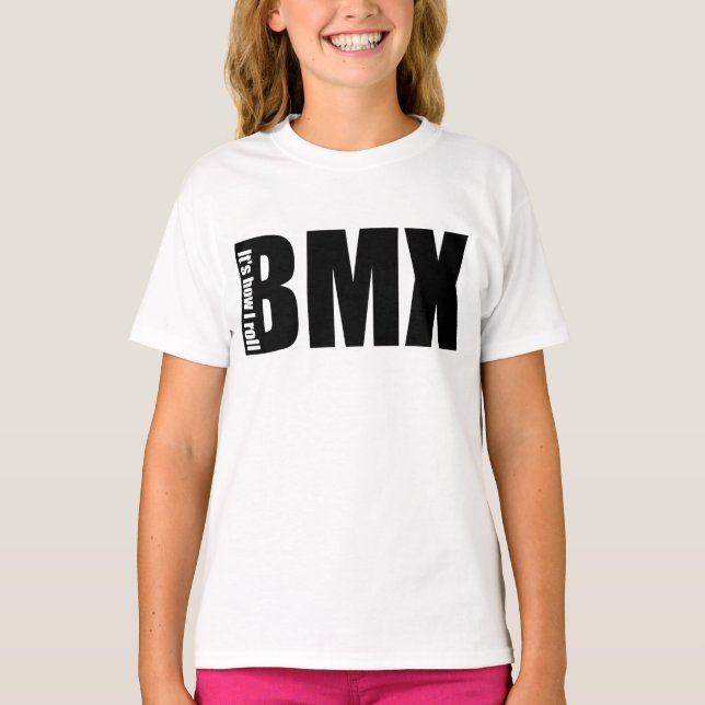 Camiseta BMX - Es cómo ruedo (Anverso)