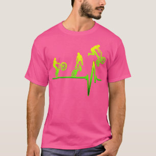 Camiseta Bmx FreeHeartbeat Pulso de Stunt Bicycle Bm